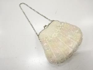 アンティーク　おき宗　ビーズ　ハンドバッグ